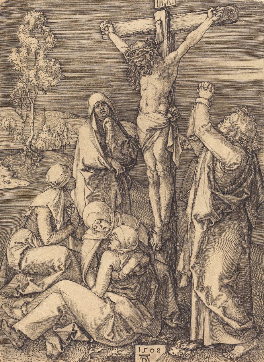 Ristiinnaulitseminen, 1508. tekijältä Albrecht Dürer