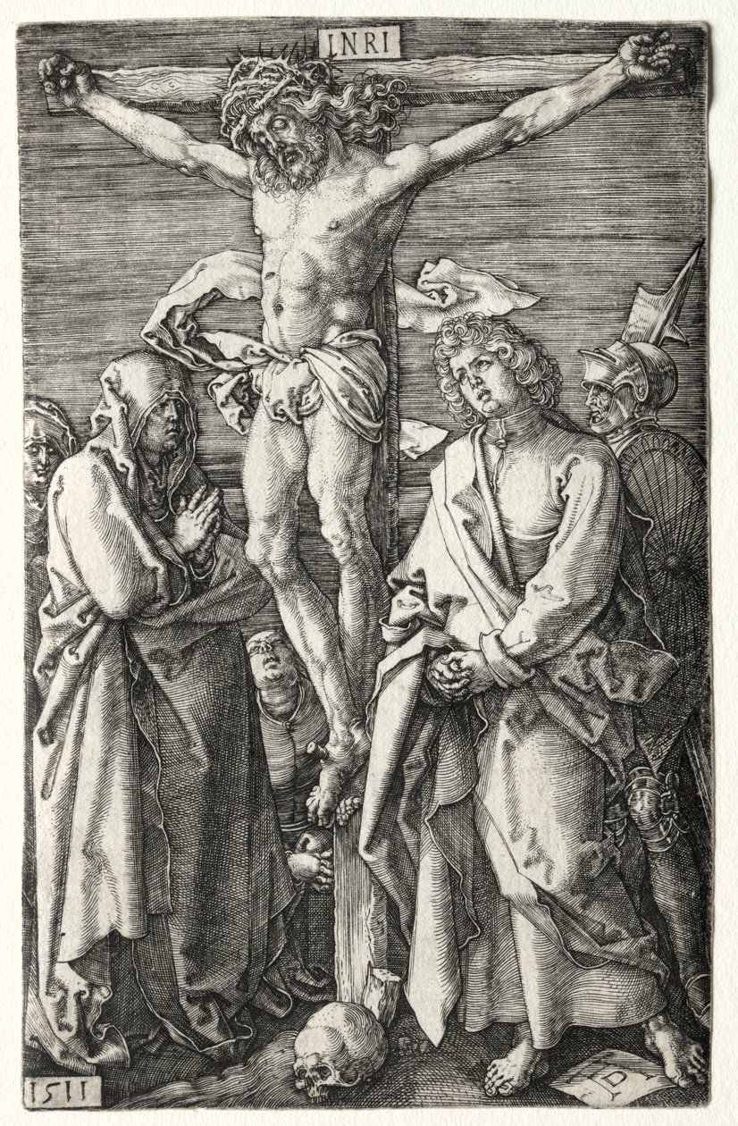 Ristiinnaulitseminen, 1511. tekijältä Albrecht Dürer