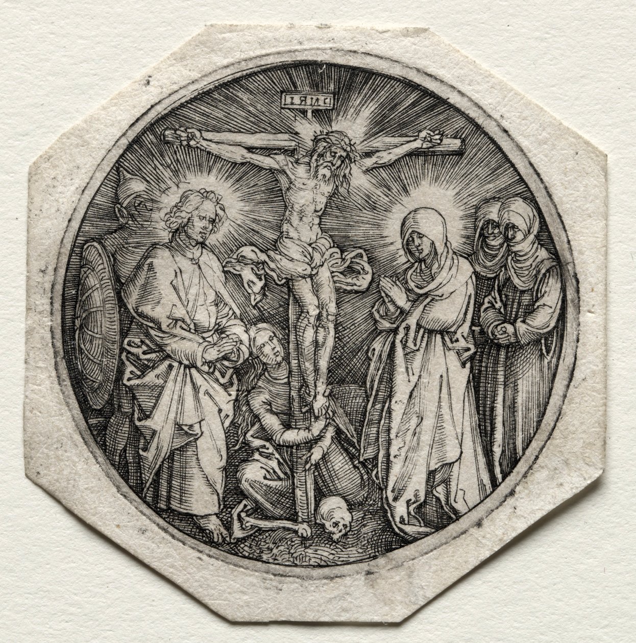 Ristiinnaulitseminen, n. 1518. tekijältä Albrecht Dürer