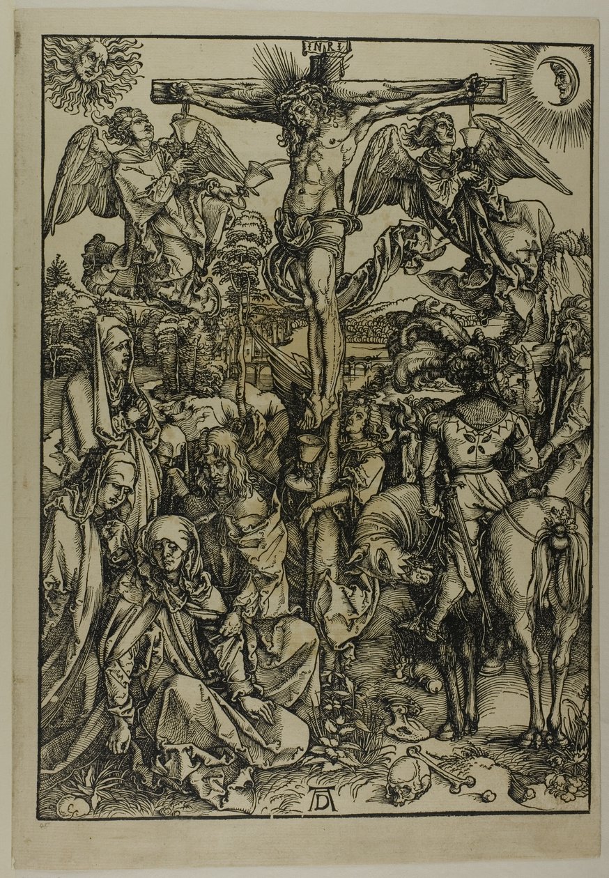Ristiinnaulitseminen, The Large Passion tekijältä Albrecht Dürer