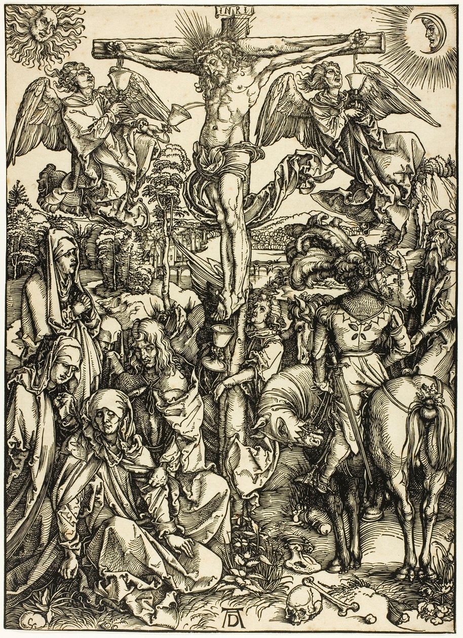 Ristiinnaulitseminen, The Large Passion tekijältä Albrecht Dürer