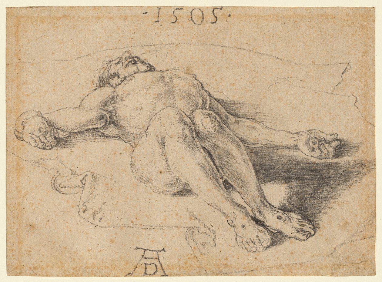 Kuollut Kristus tekijältä Albrecht Dürer