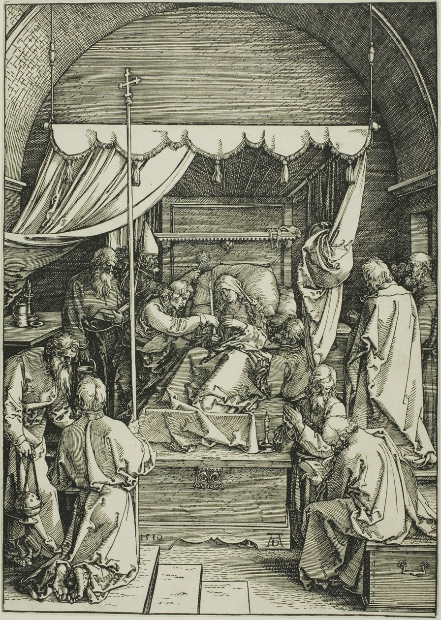 Neitsyt Marian kuolema, Neitsyt Marian elämästä. tekijältä Albrecht Dürer