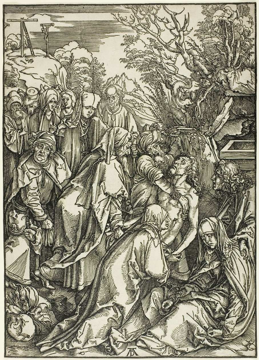 Kristuksen laskeutuminen suuresta kärsimyksestä tekijältä Albrecht Dürer