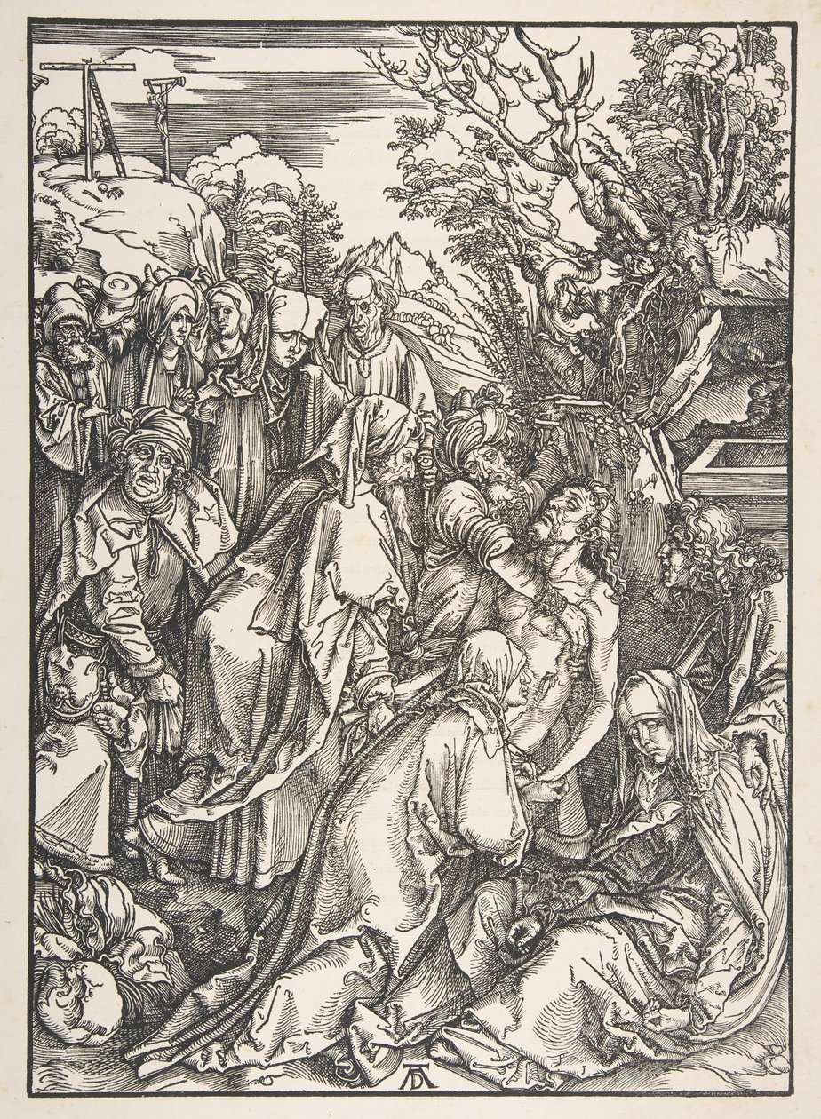 The Deposition of Christ, teoksesta The Large Passion.n.d. tekijältä Albrecht Dürer