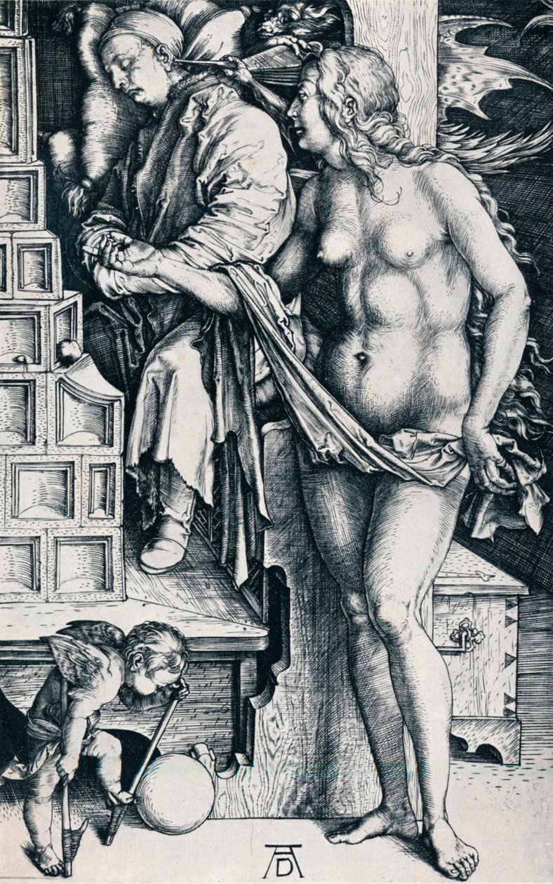 Tohtorin unelma, 1497-1498 1906 tekijältä Albrecht Dürer