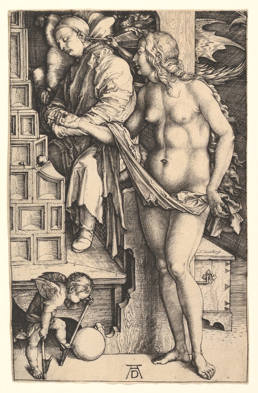 Tohtorin unelma, n. 1498. tekijältä Albrecht Dürer
