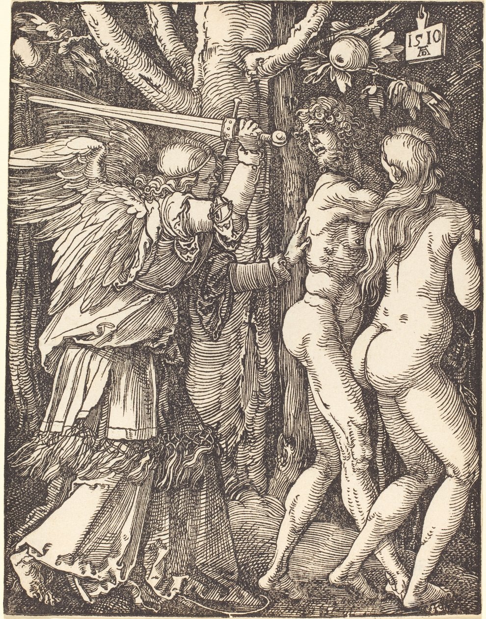 Karkotus paratiisista, kappaleesta Pieni intohimo tekijältä Albrecht Dürer