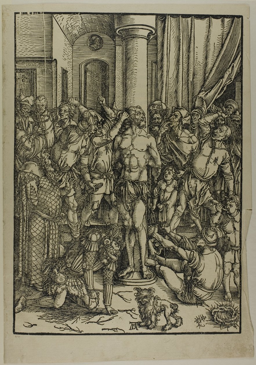 The Flagellation, The Large Passion tekijältä Albrecht Dürer