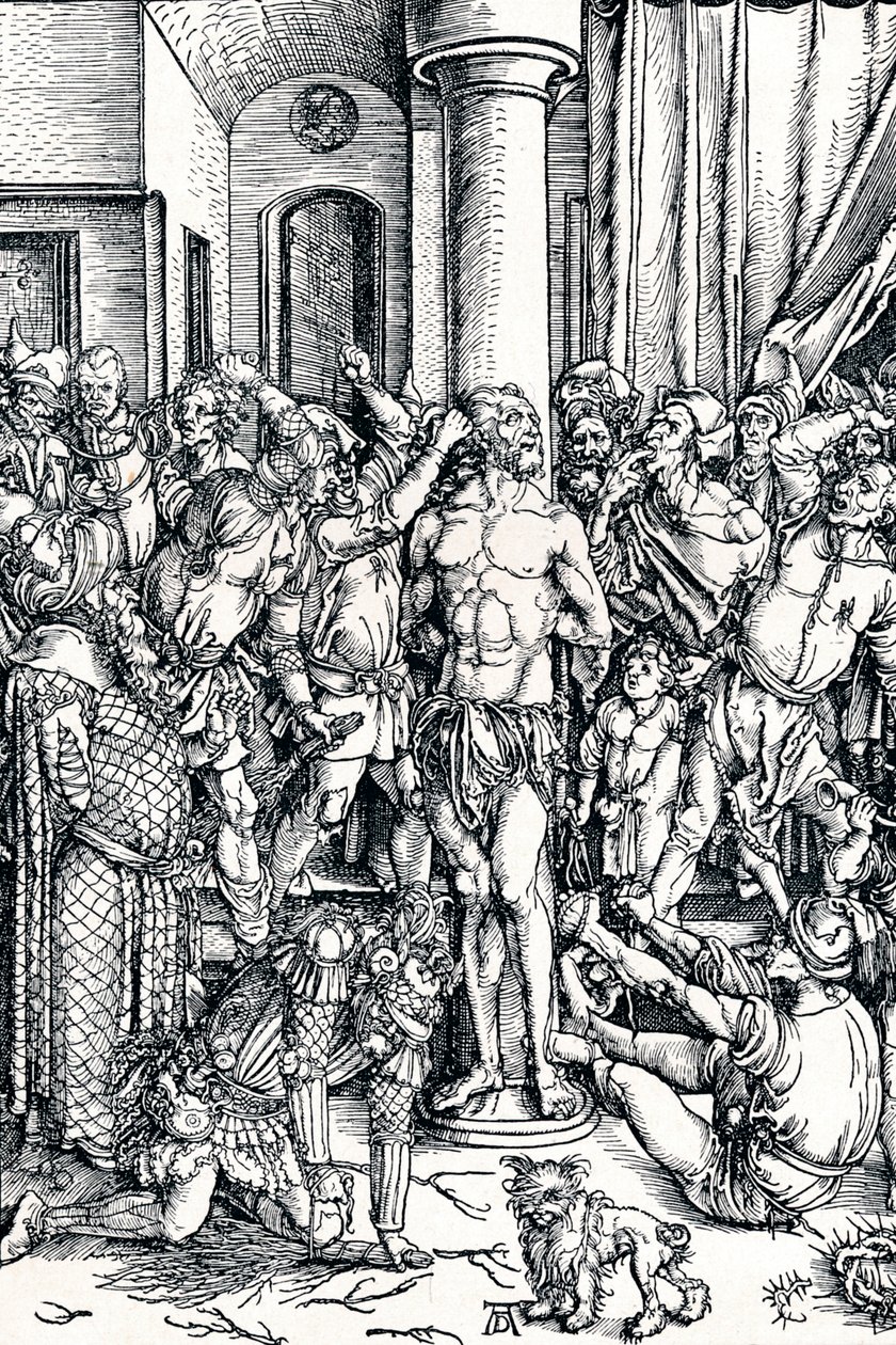 Kristuksen liputus, 1498 1906 tekijältä Albrecht Dürer