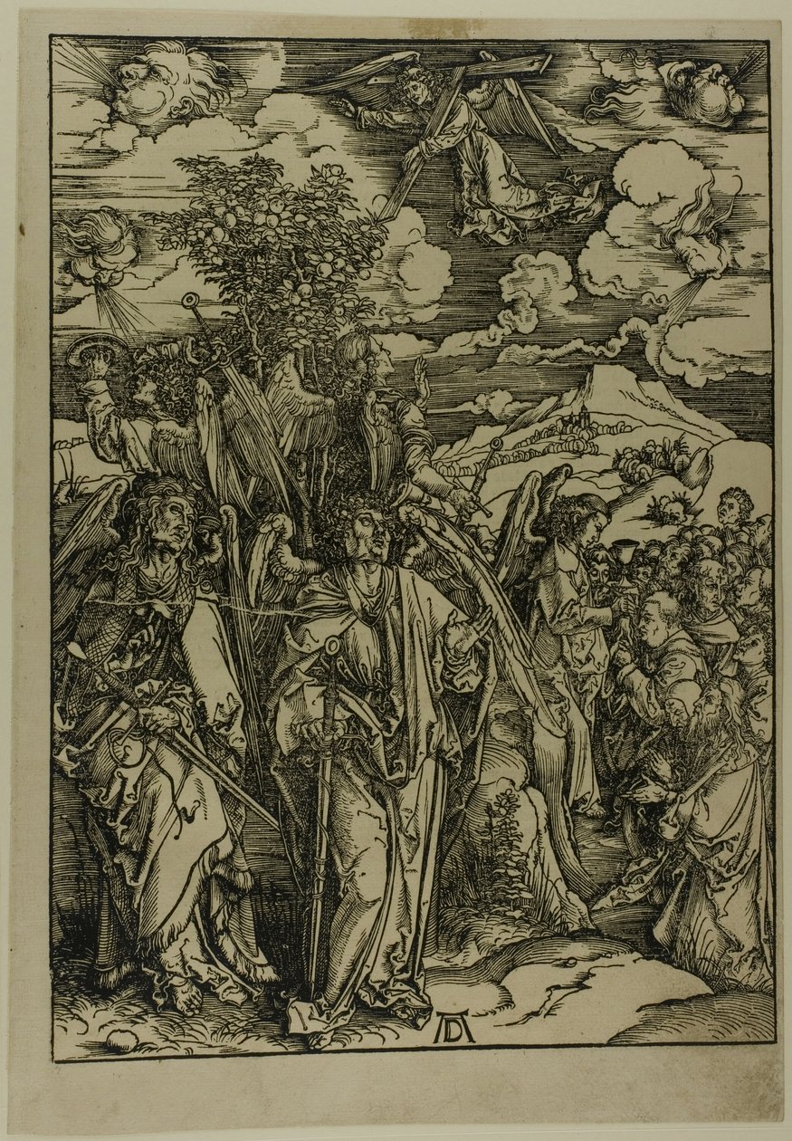 The Four Angels Staying the Winds, The Apocalypse tekijältä Albrecht Dürer