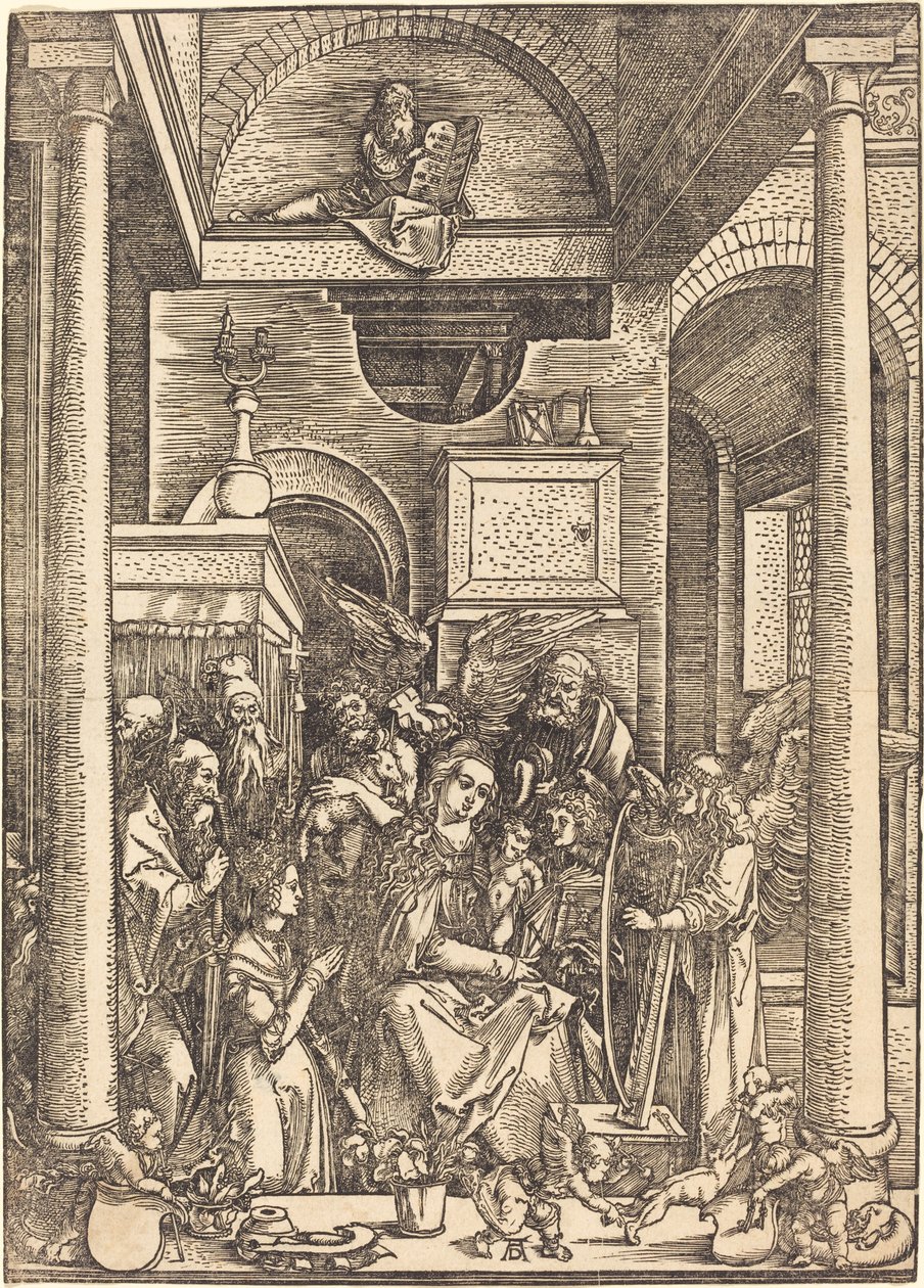 Neitsyen kirkkaus tekijältä Albrecht Dürer
