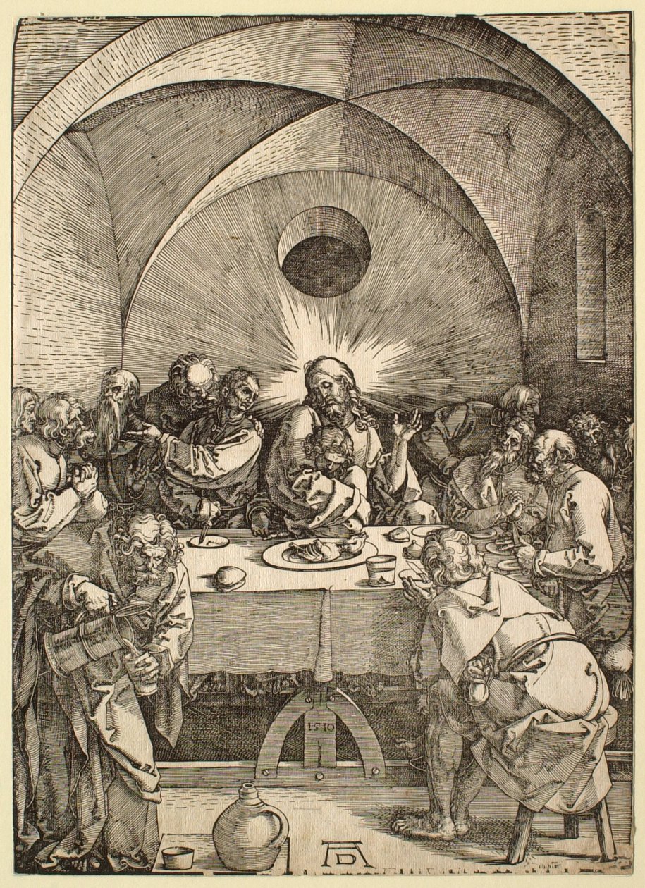 Suuri passio: Viimeinen ehtoollinen tekijältä Albrecht Dürer