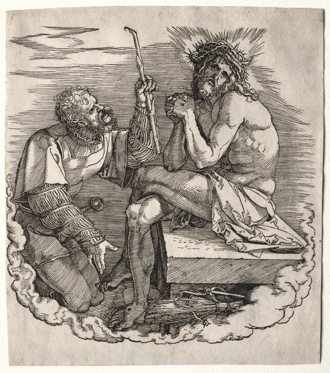 Suuri intohimo: otsikkosivu - Kristus, surujen mies tekijältä Albrecht Dürer