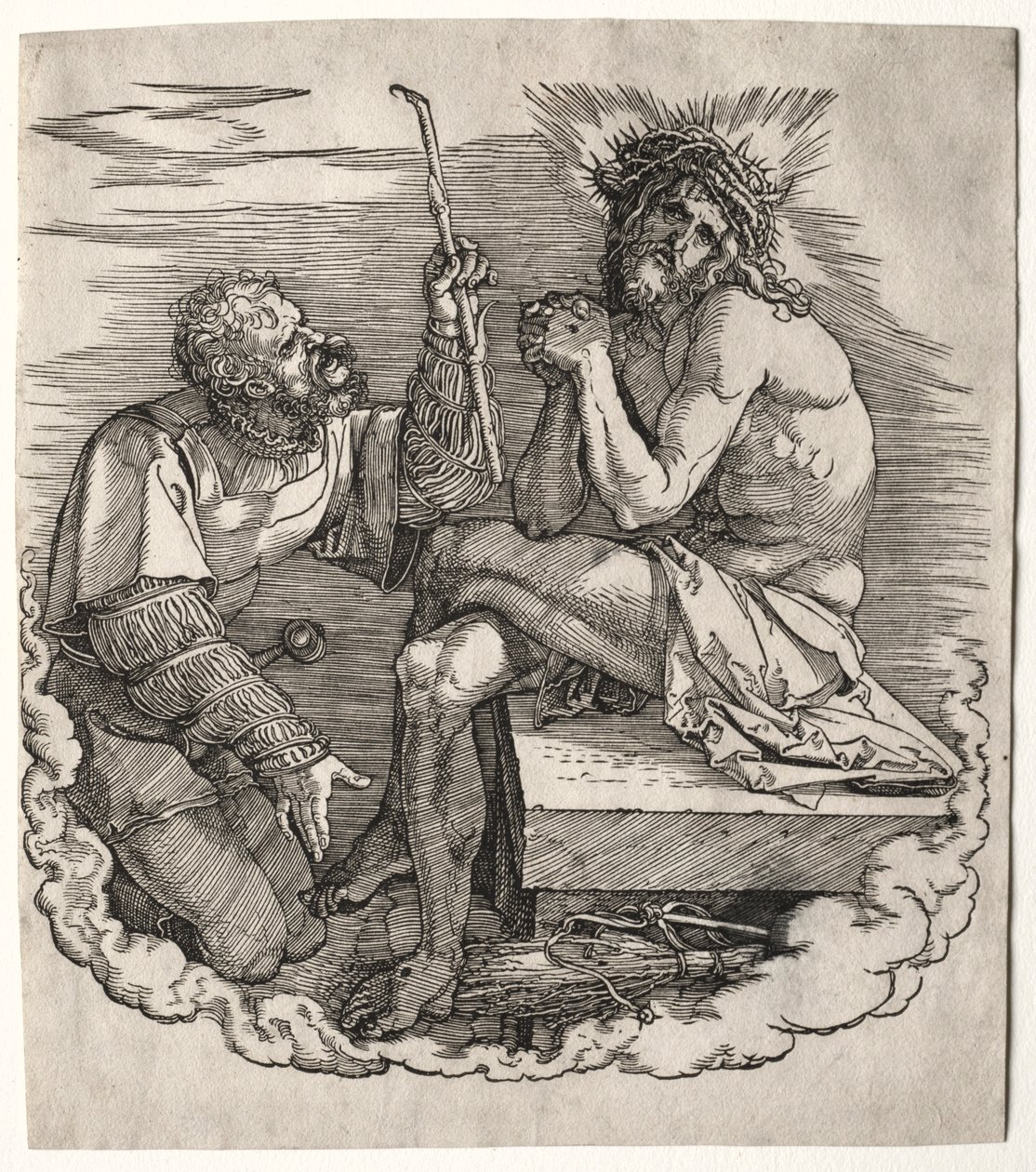 Suuri intohimo: otsikkosivu - Kristus, surujen mies. tekijältä Albrecht Dürer