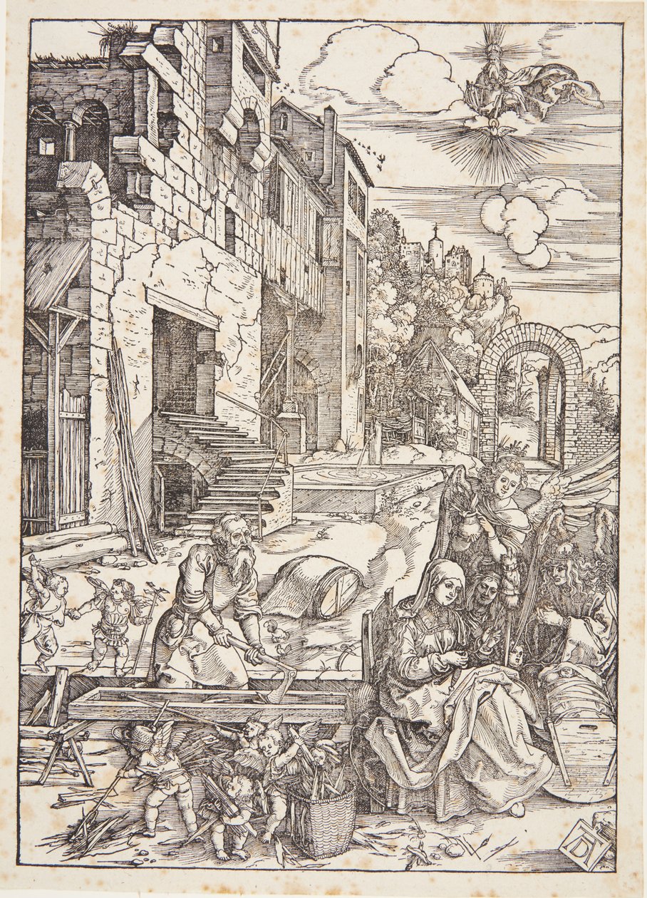 Pyhä perhe Egyptissä tekijältä Albrecht Dürer