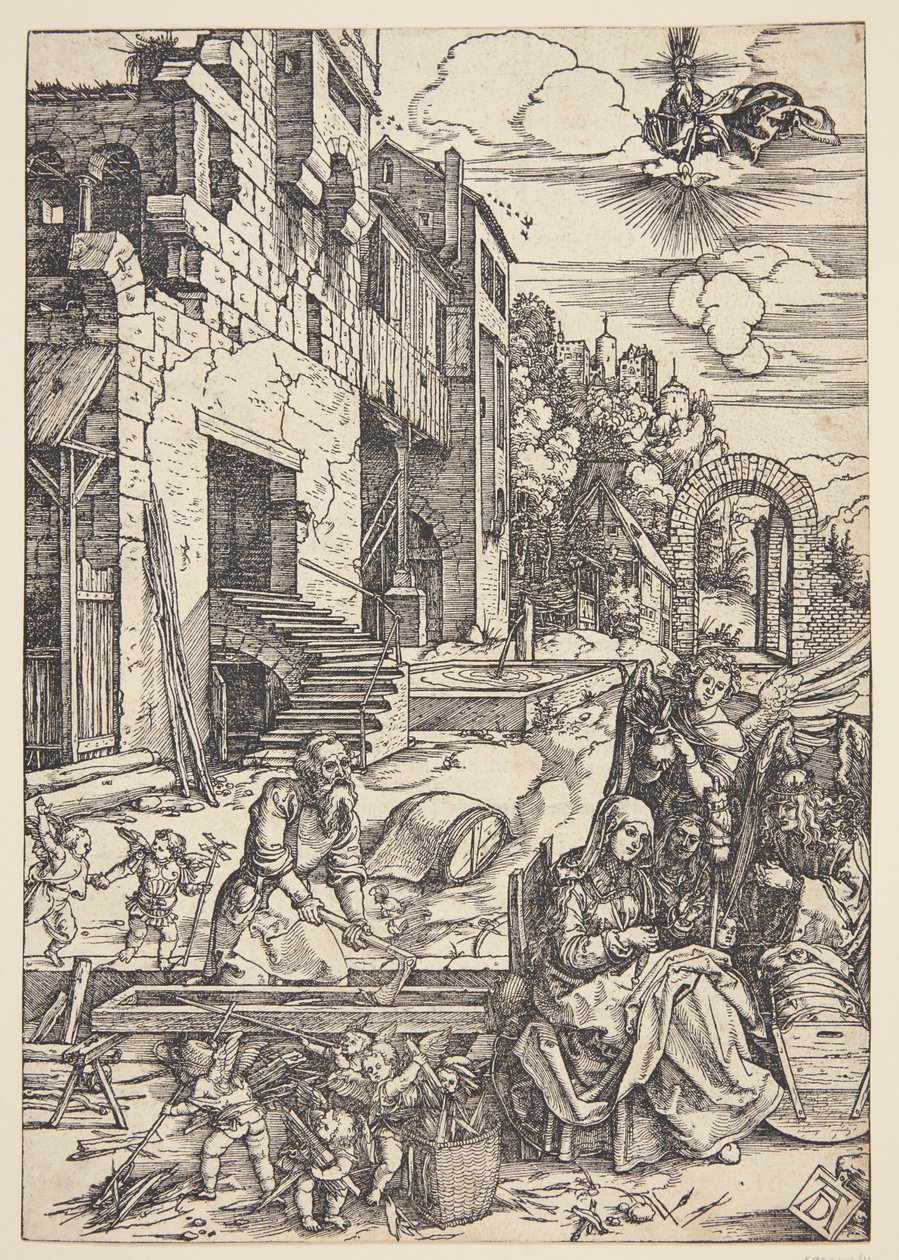 Pyhä perhe Egyptissä tekijältä Albrecht Dürer
