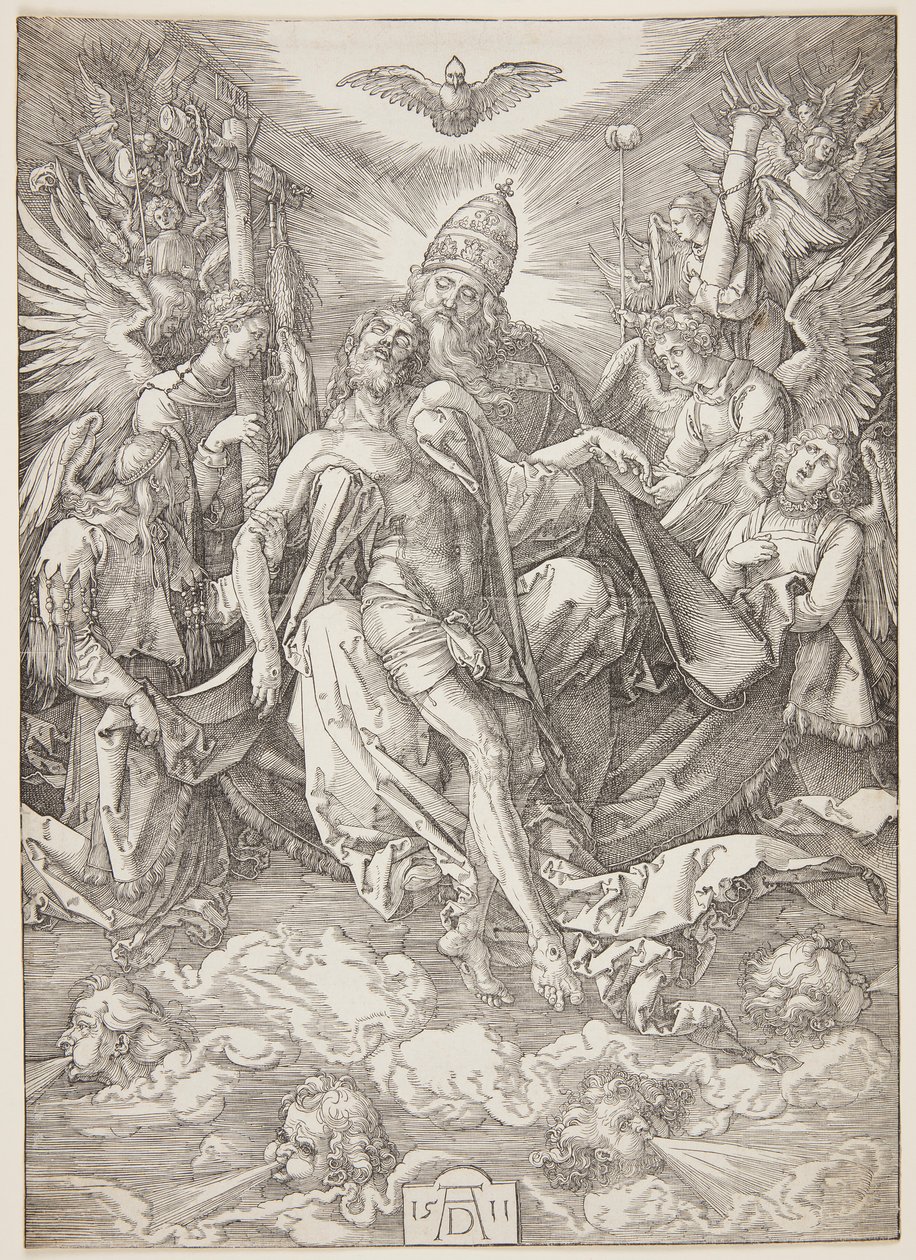 Pyhä kolminaisuus tekijältä Albrecht Dürer