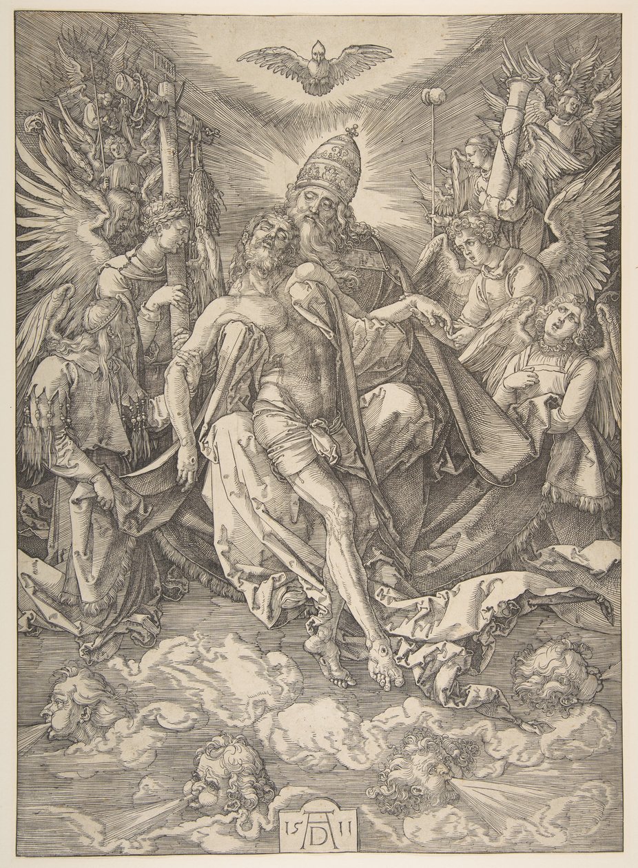 Pyhä kolminaisuus tekijältä Albrecht Dürer