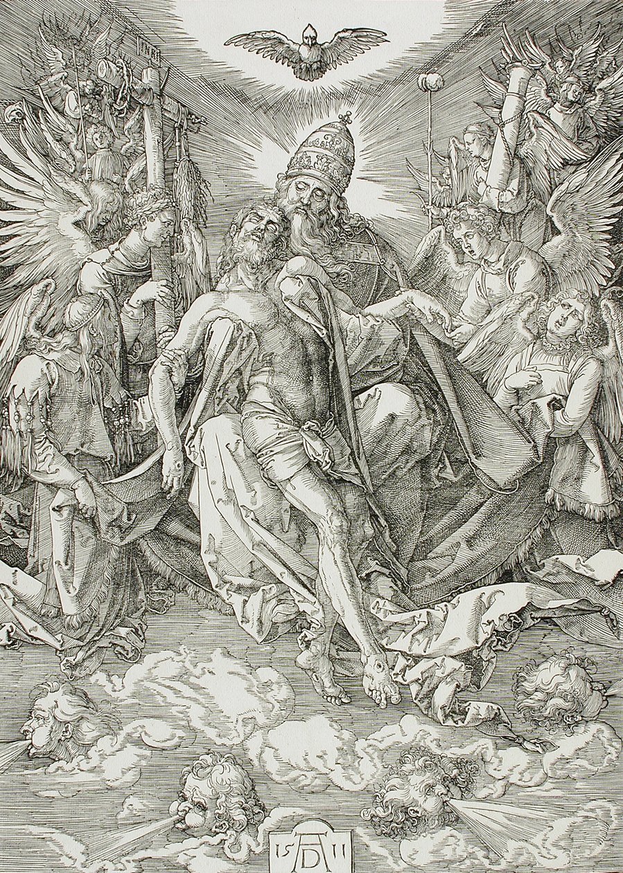 Pyhä kolminaisuus tekijältä Albrecht Dürer