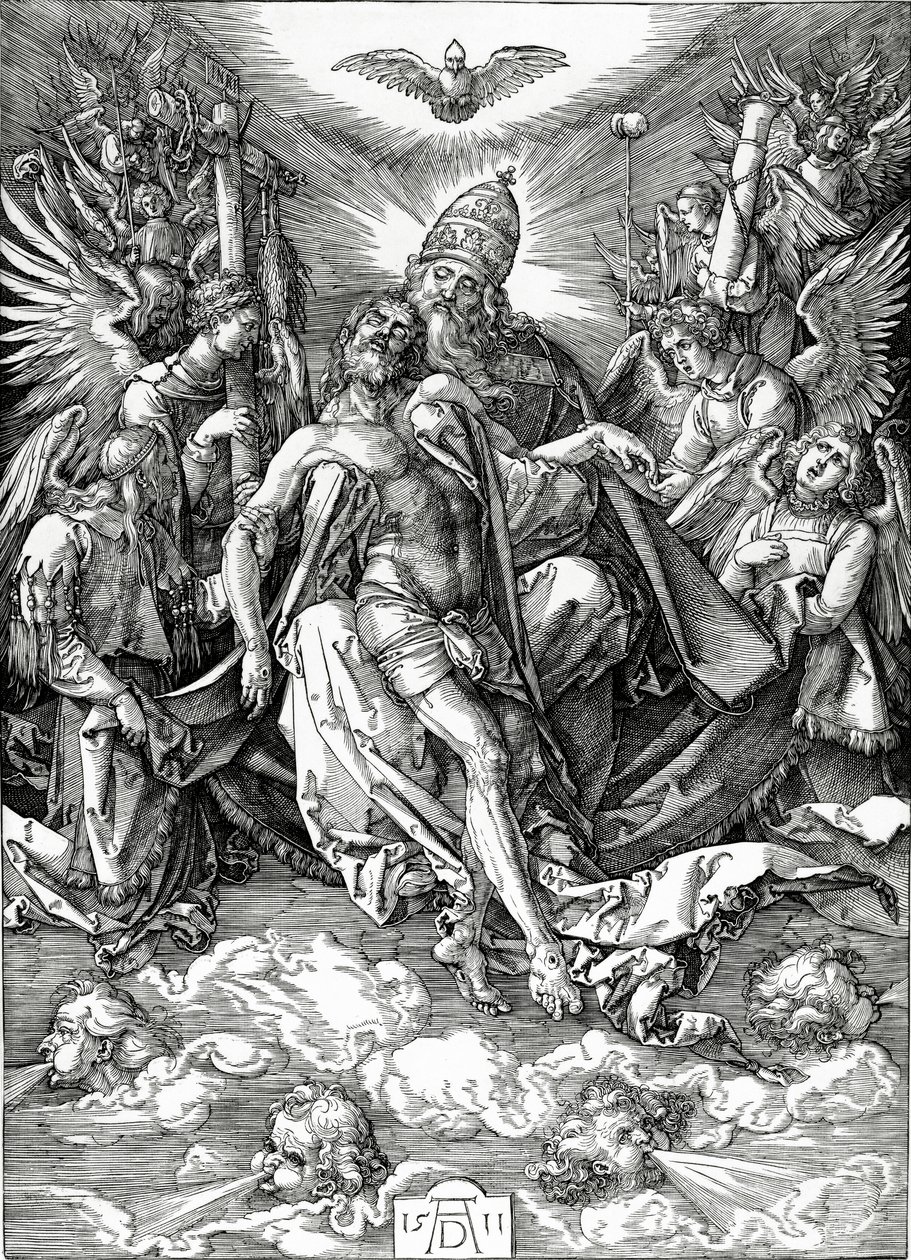 Pyhä kolminaisuus, 1511 tekijältä Albrecht Dürer