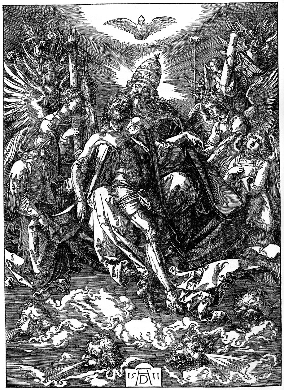 Pyhä kolminaisuus, 1511, 1936 tekijältä Albrecht Dürer