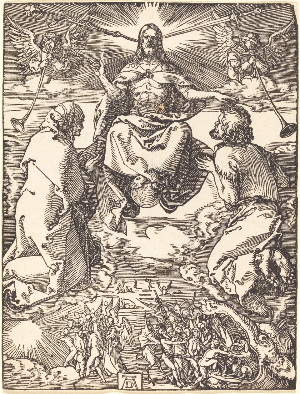 Viimeinen tuomio tekijältä Albrecht Dürer