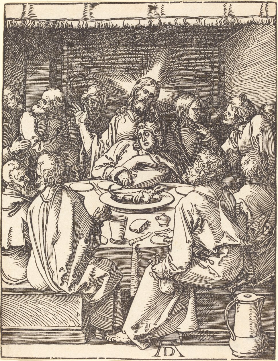 Viimeinen ehtoollinen tekijältä Albrecht Dürer