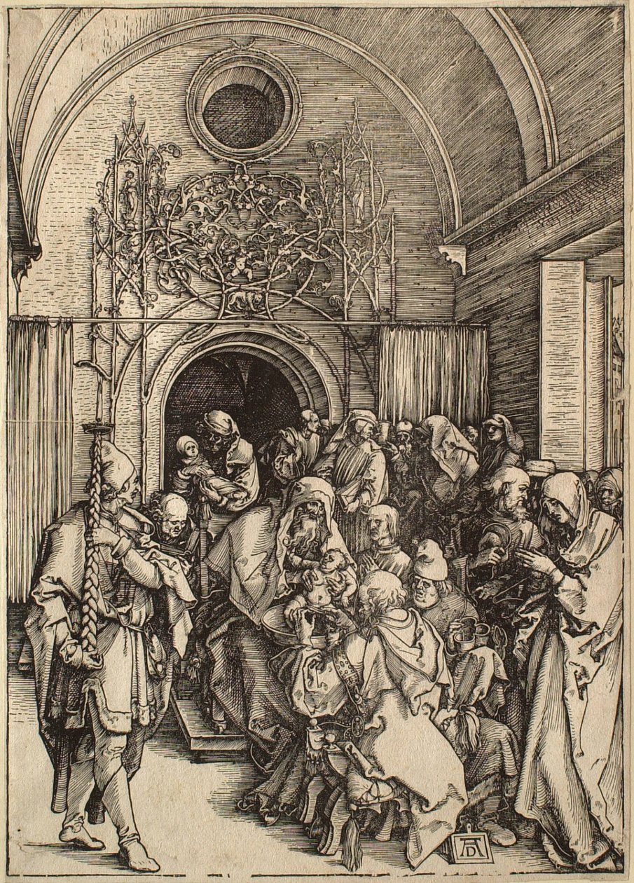 Neitsyt Marian elämä: Kristuksen ympärileikkaus tekijältä Albrecht Dürer