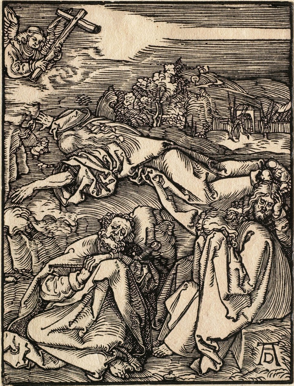 Pieni passio: Kristus Öljymäellä tekijältä Albrecht Dürer