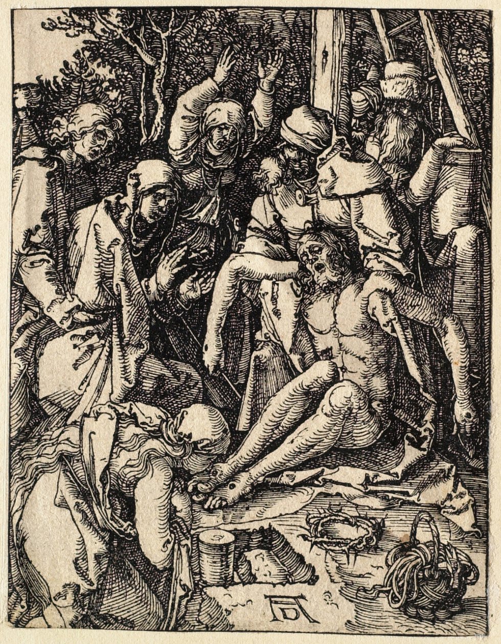 Pieni kärsimyssarja: Kristuksen valitus tekijältä Albrecht Dürer