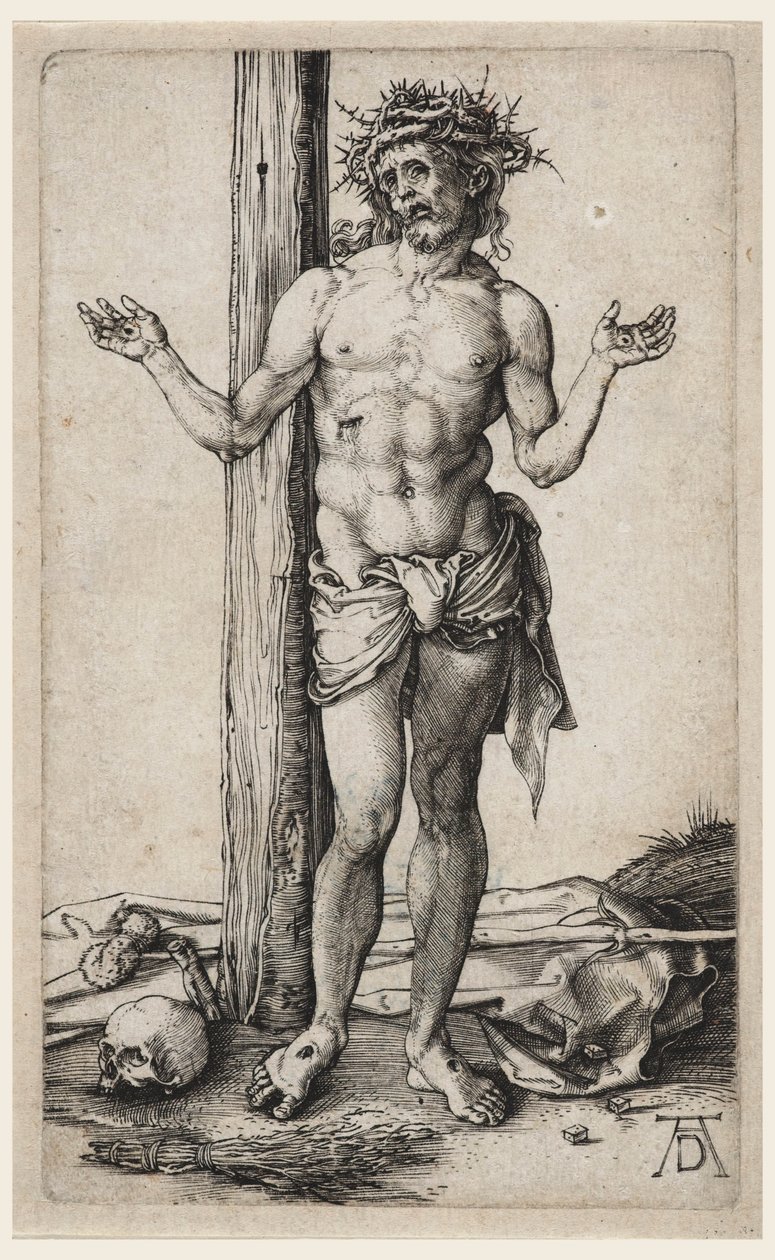 Surujen mies (kädet ylhäällä) tekijältä Albrecht Dürer