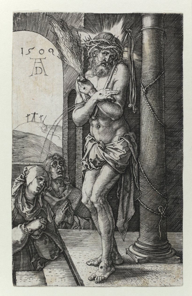 Surujen mies, 1509 tekijältä Albrecht Dürer