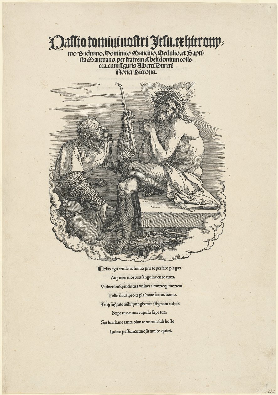 Sotilaan pilkkaama surumies tekijältä Albrecht Dürer