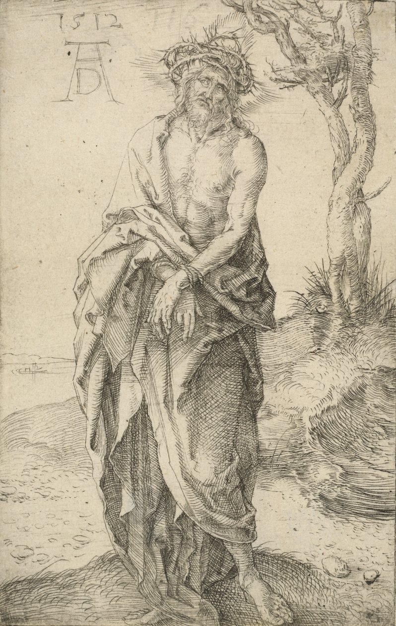 Surujen mies kädet sidottuna, 1512. tekijältä Albrecht Dürer