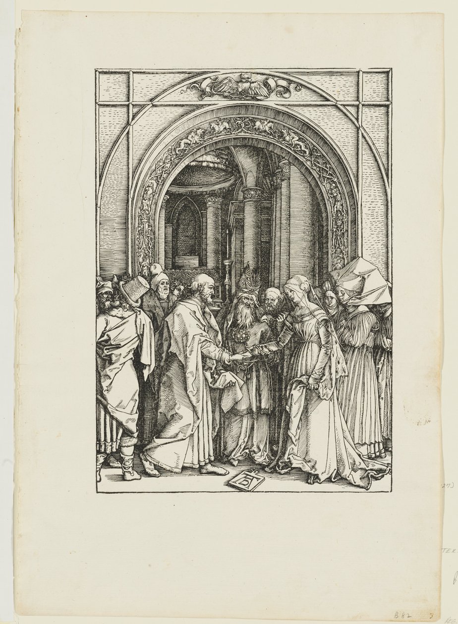 Neitsyt Marian häät tekijältä Albrecht Dürer