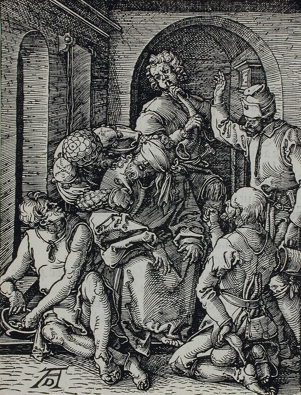 Kristuksen pilkkaaminen tekijältä Albrecht Dürer