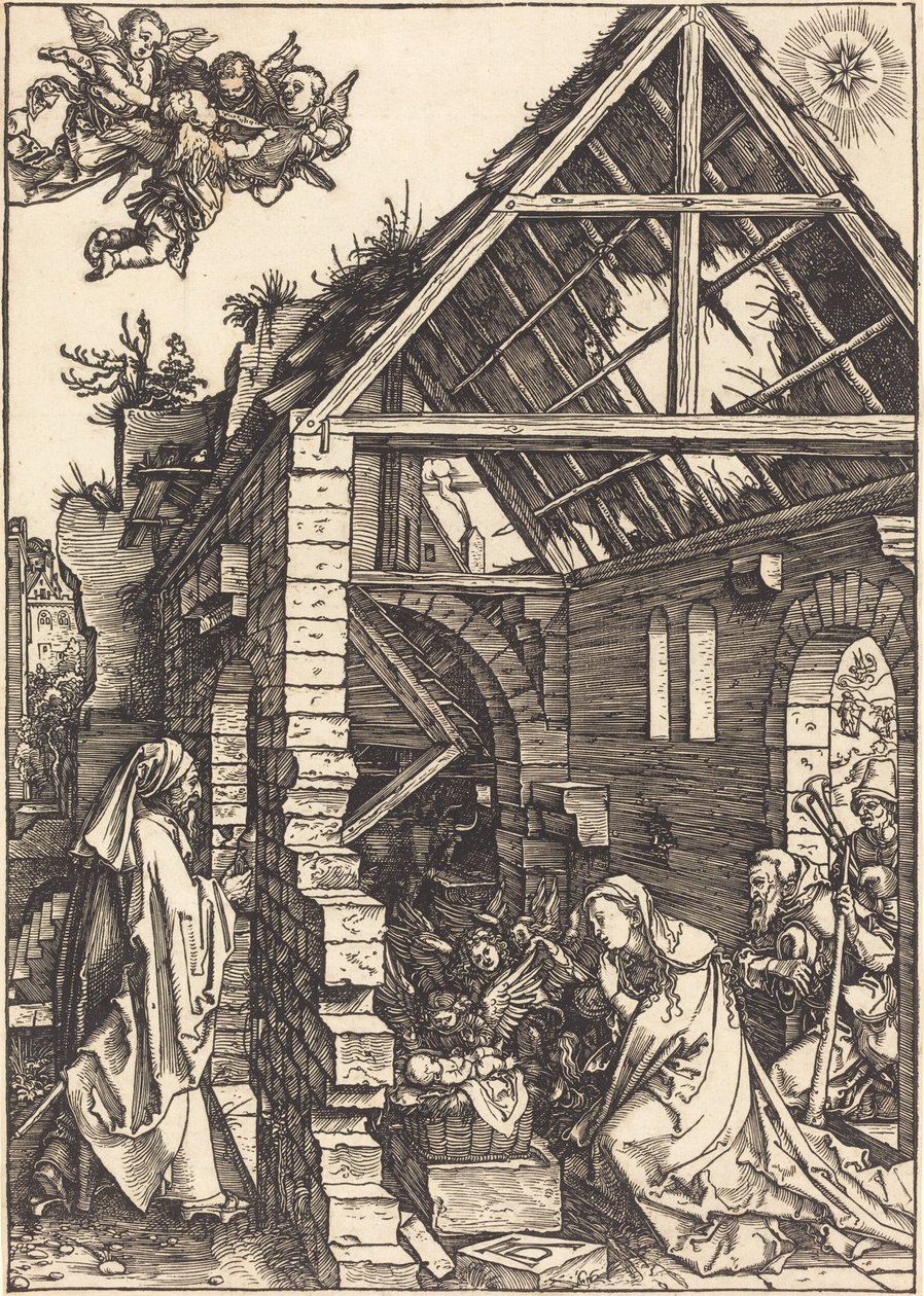 Syntymä tekijältä Albrecht Dürer
