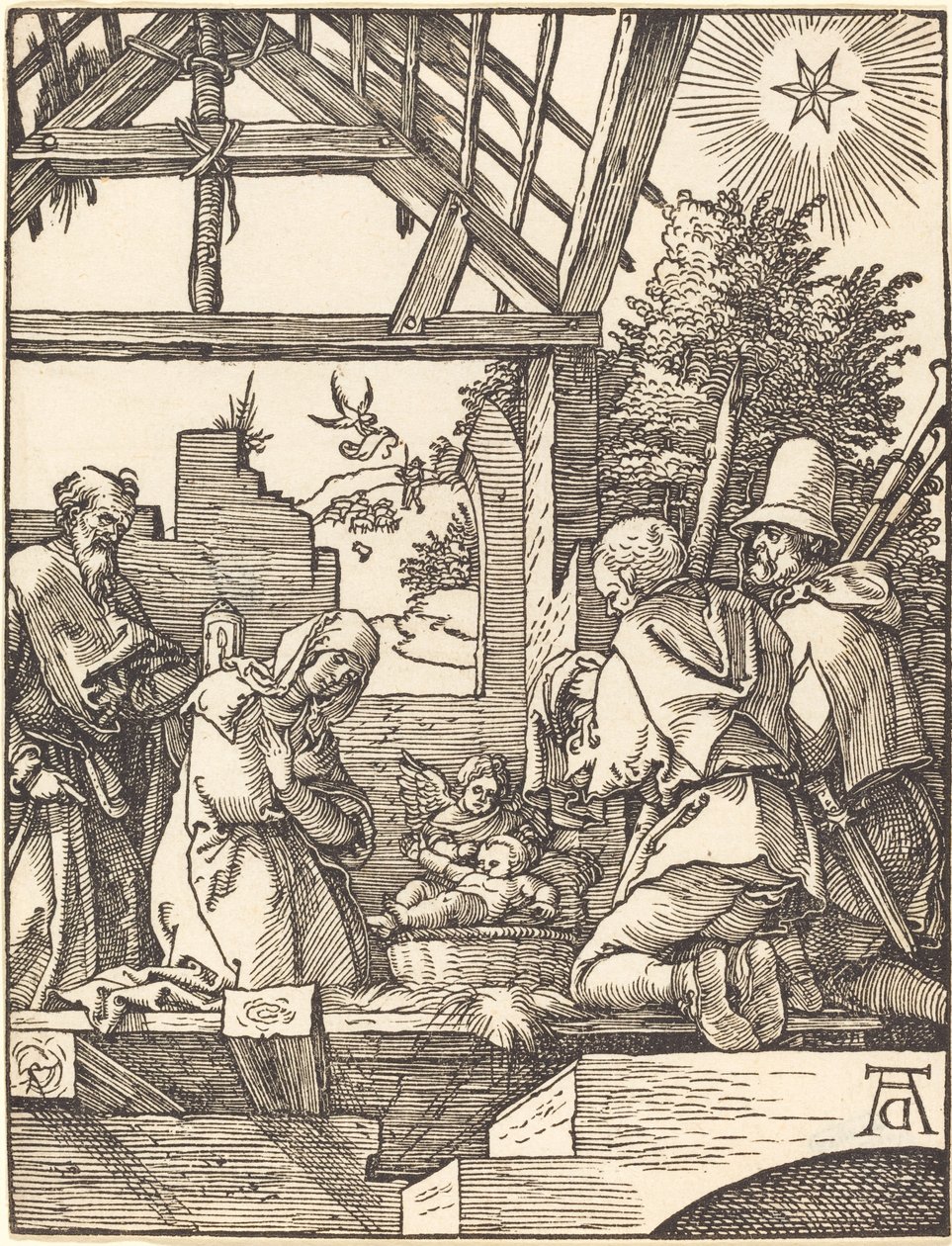 Syntymä tekijältä Albrecht Dürer