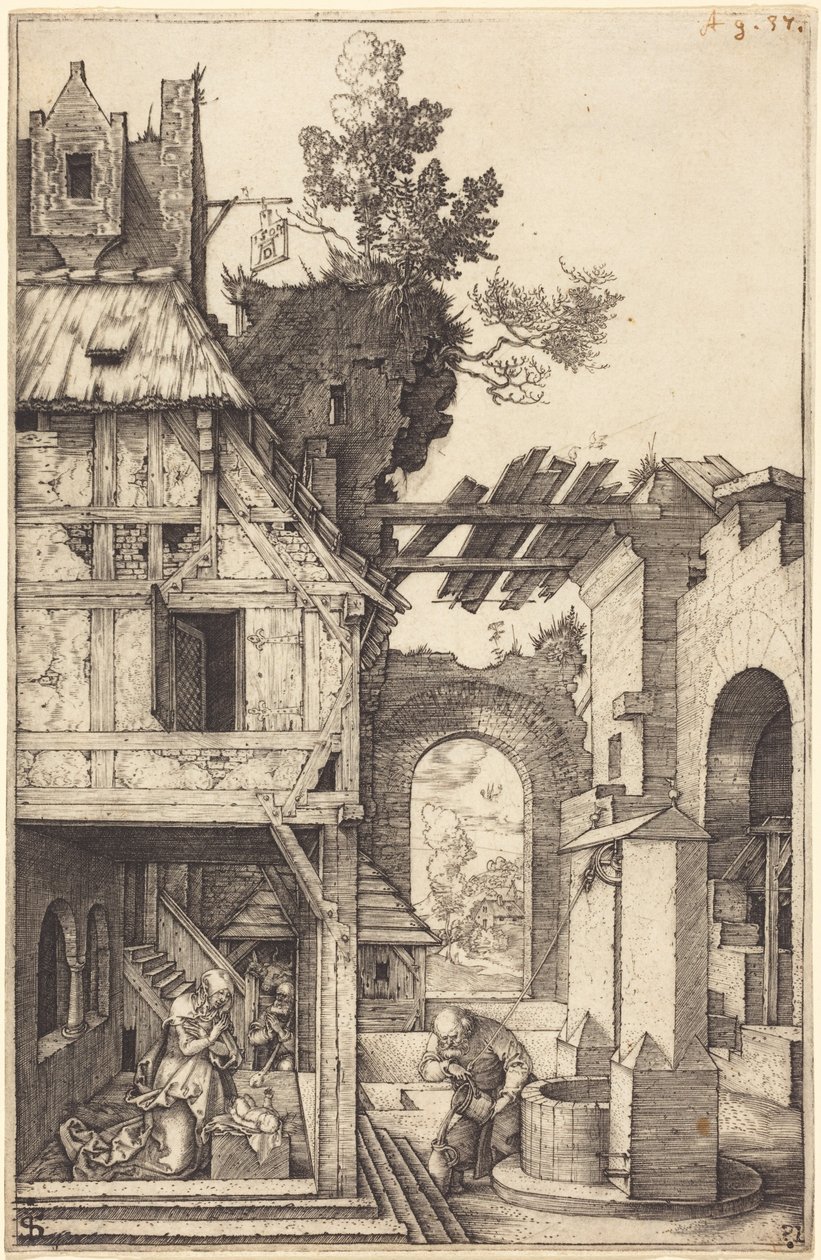 Joulun syntymä tekijältä Albrecht Dürer
