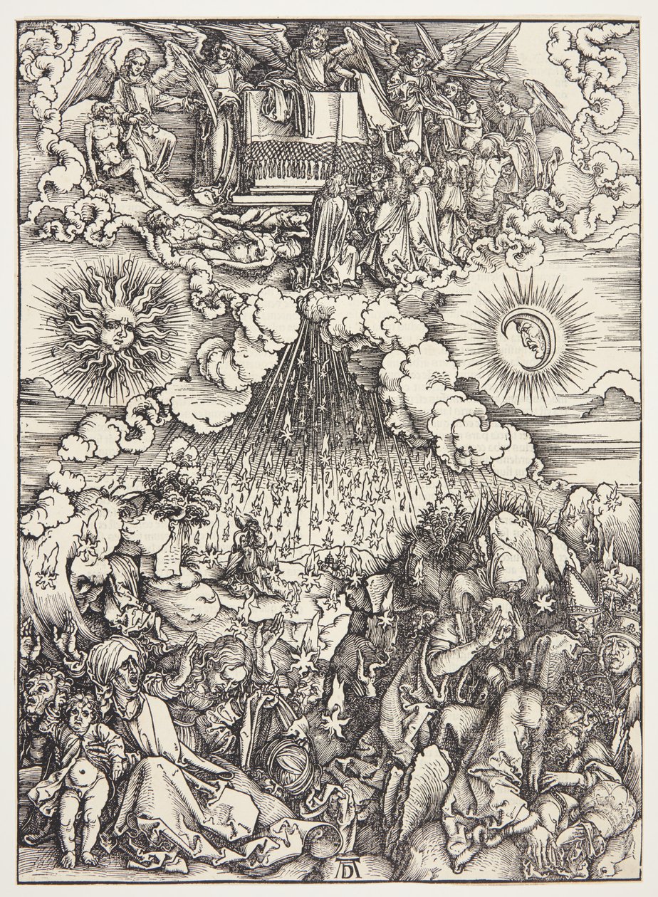 The Opening of the Fifth and Sixth Seals tekijältä Albrecht Dürer