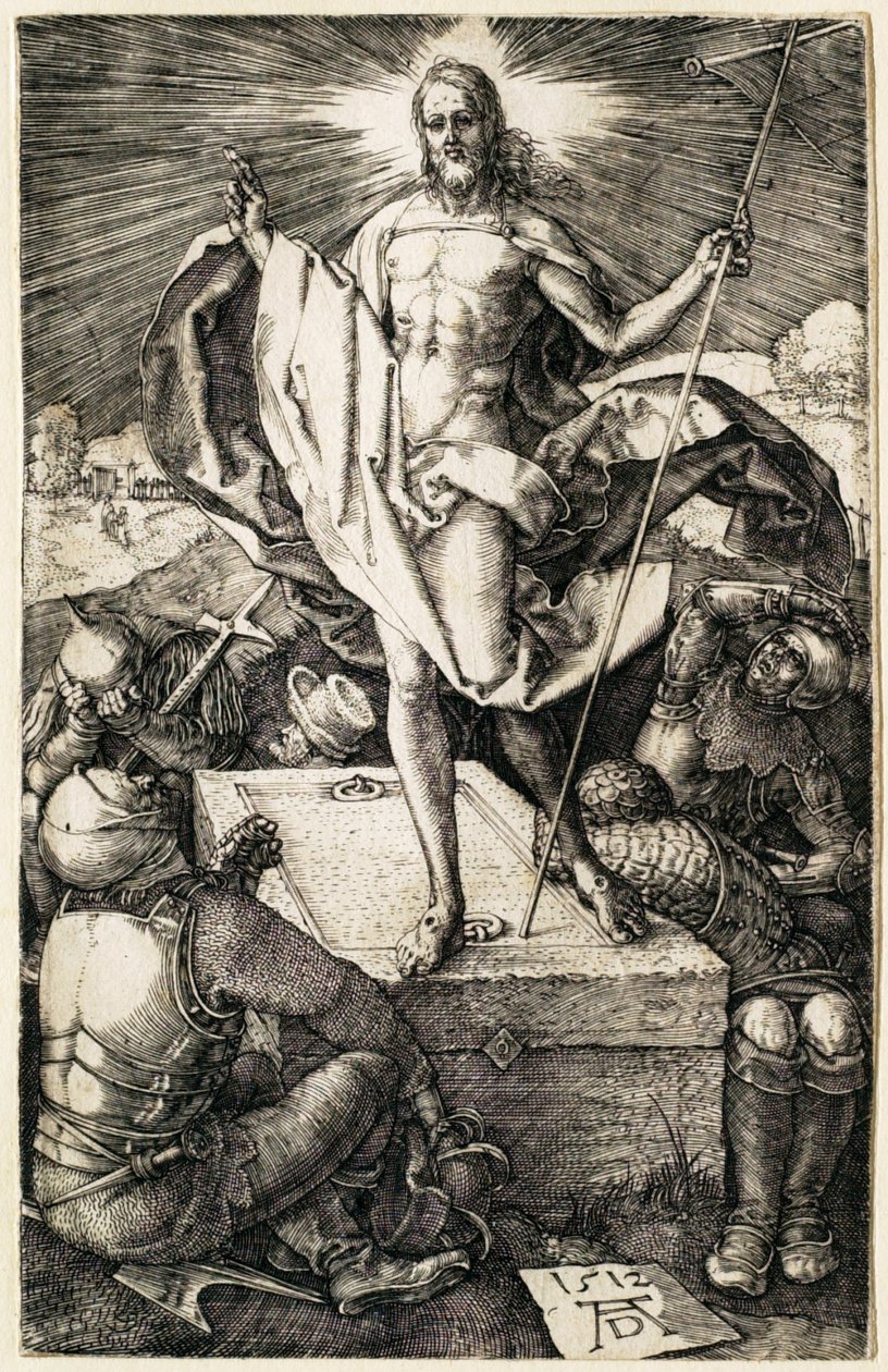 Kärsimyshistoria: Ylösnousemus tekijältä Albrecht Dürer