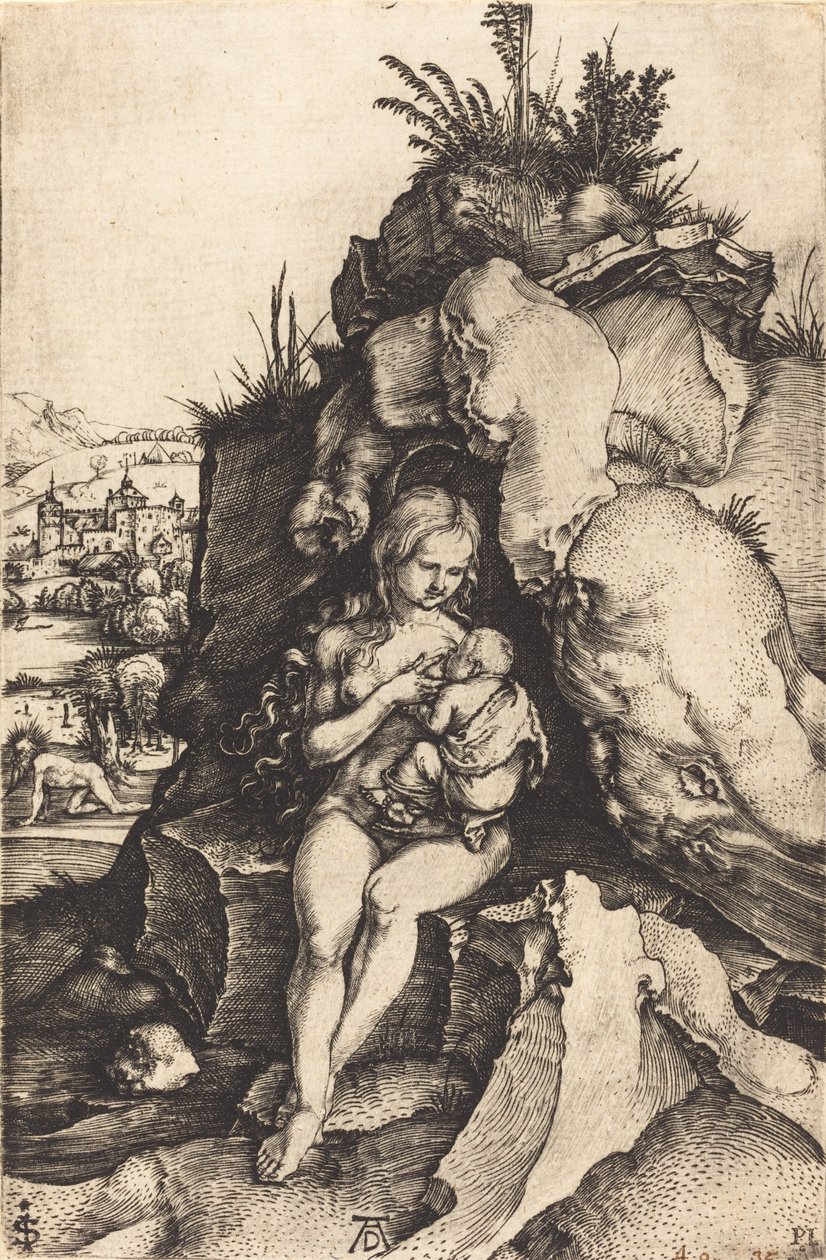 Pyhän Johannes Chrysostomosin katumus, n. 1497. tekijältä Albrecht Dürer