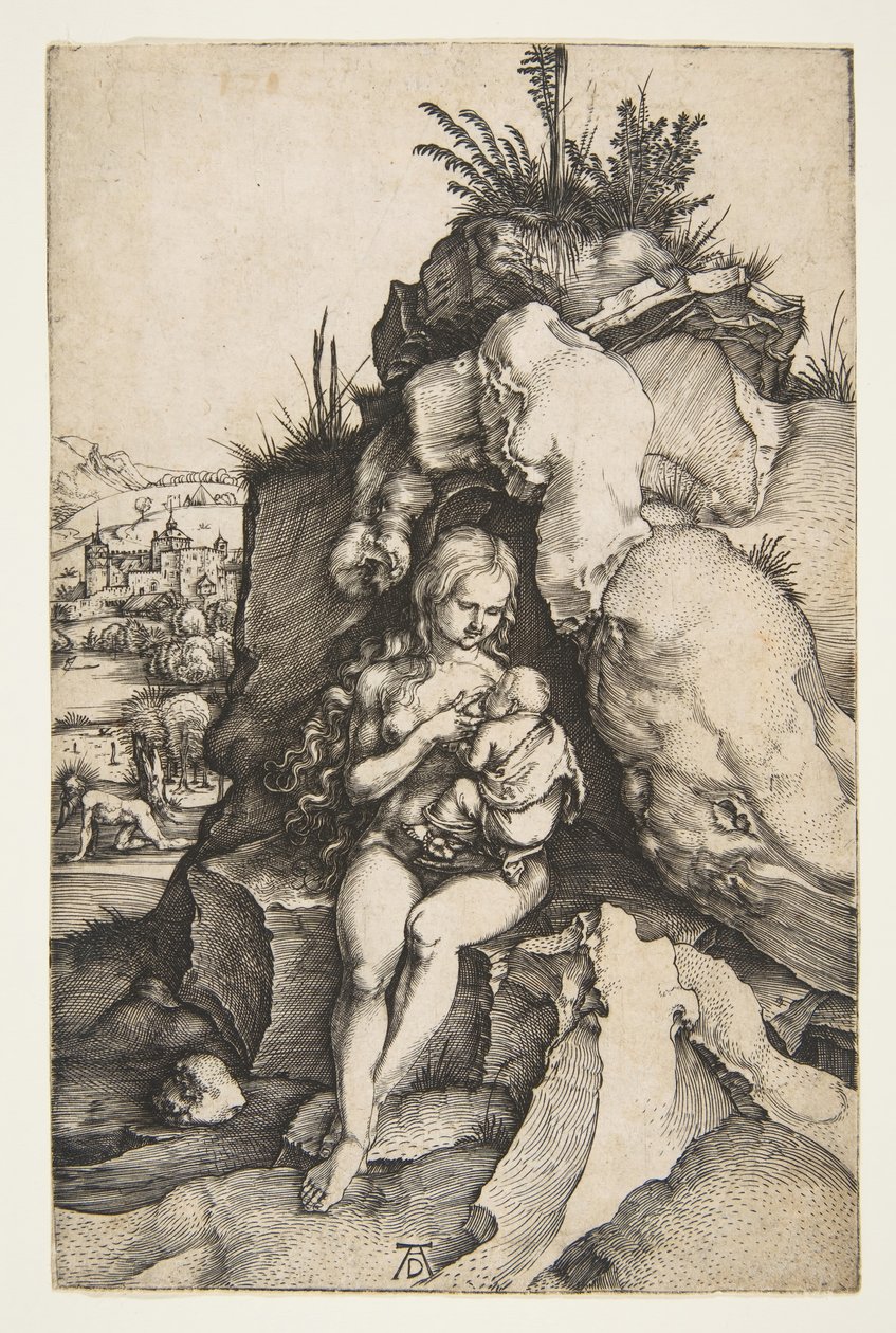 Pyhän Johannes Chrysostomosin katumus, n. 1496. tekijältä Albrecht Dürer