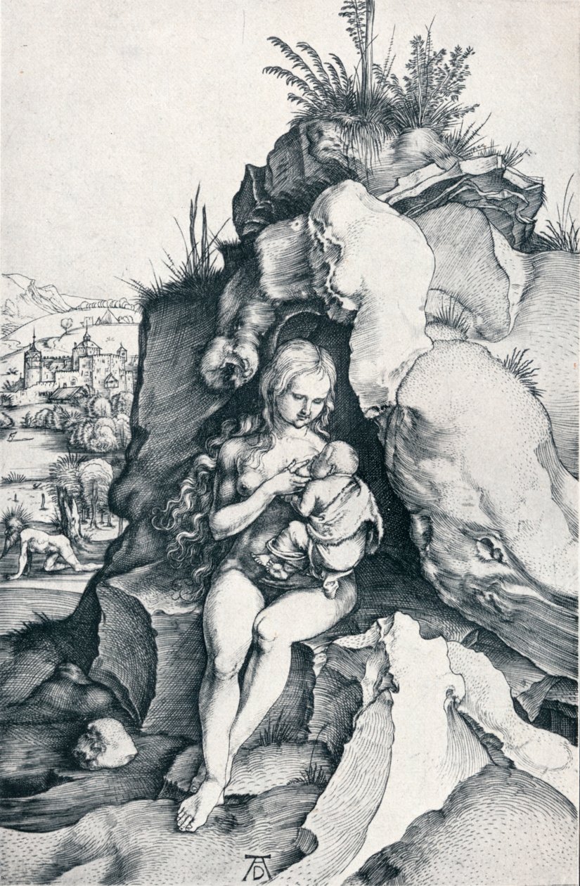 Pyhän Johannes Chrysostomosen katumus, 1495 1906 tekijältä Albrecht Dürer