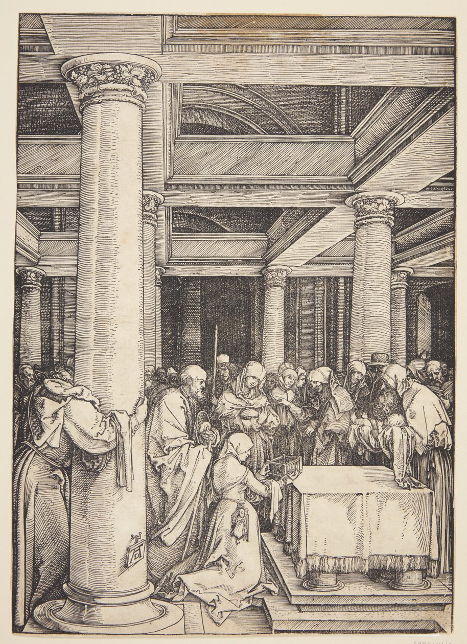 Esitys temppelissä tekijältä Albrecht Dürer