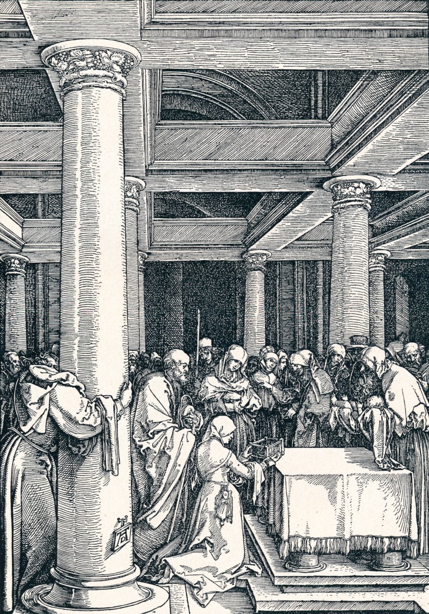Kristuksen esittely temppelissä, 1506 1906 tekijältä Albrecht Dürer
