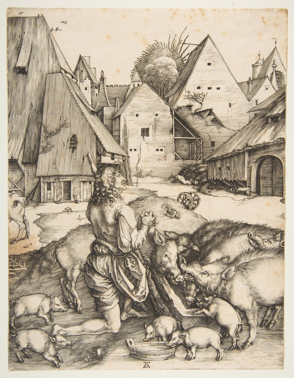 Tuhlaajapoika tekijältä Albrecht Dürer