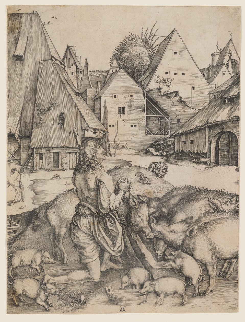 Tuhlaajapoika tekijältä Albrecht Dürer