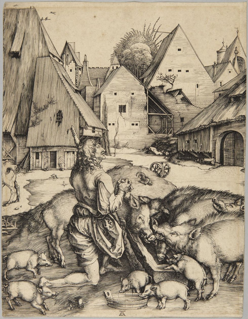 Tuhlaajapoika tekijältä Albrecht Dürer